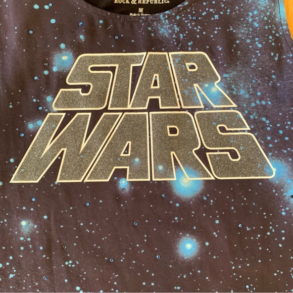 Rock & Republic Star Wars Tank Top. Size M - Picture 3 of 5